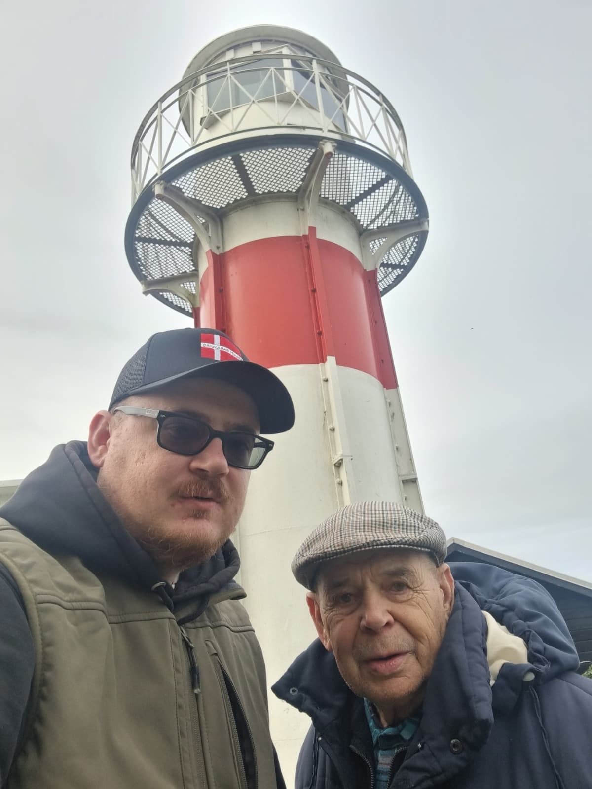 At the lighthouse