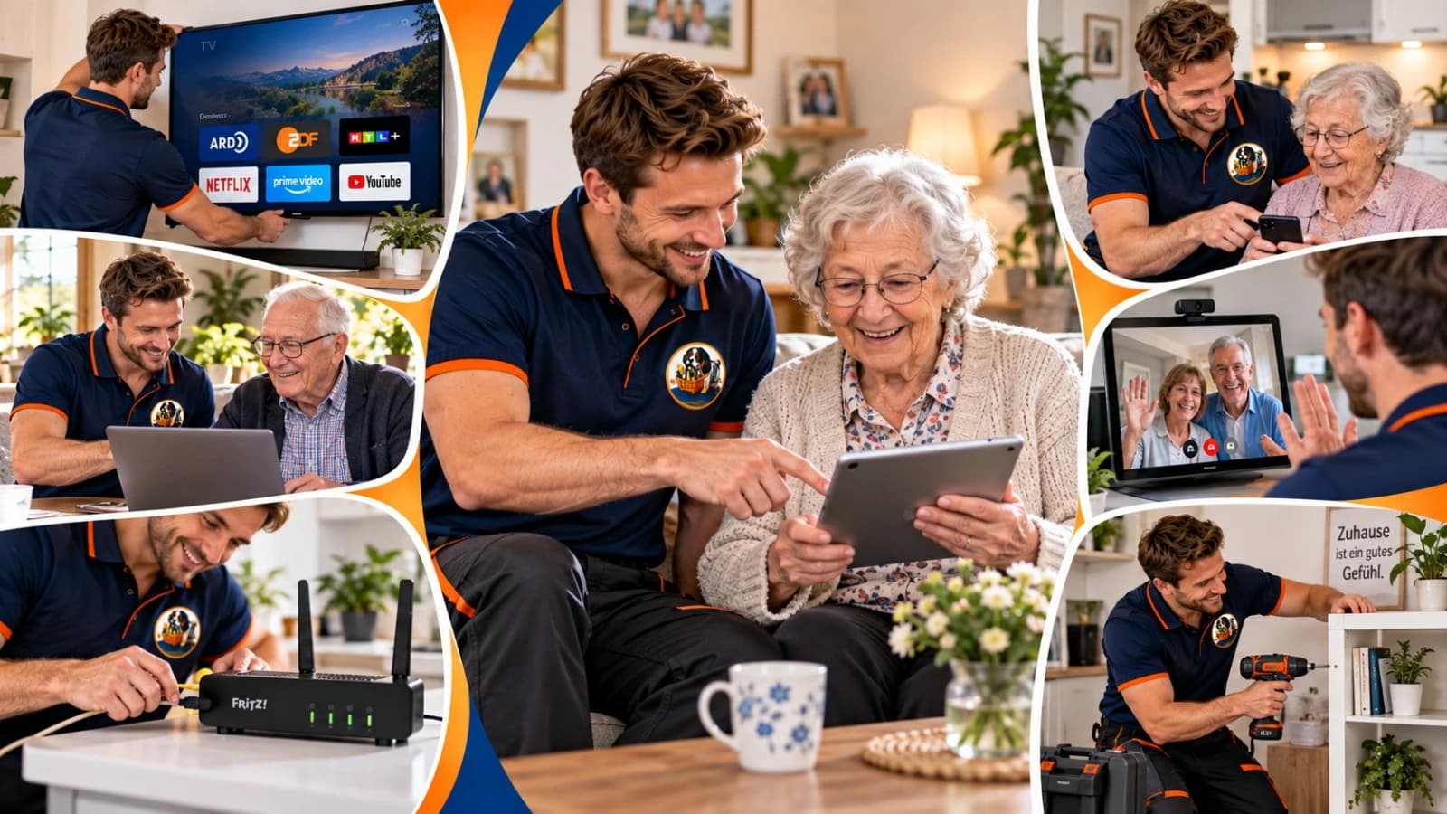 Tech & Setup Service, also via care insurance